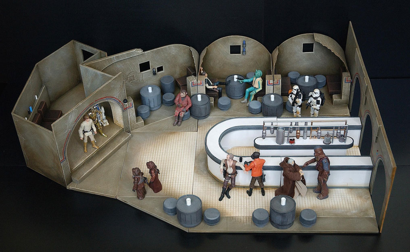 Illustration for article titled Perfect Recreations Of Star Wars Film Sets. For Your Action Figures.
